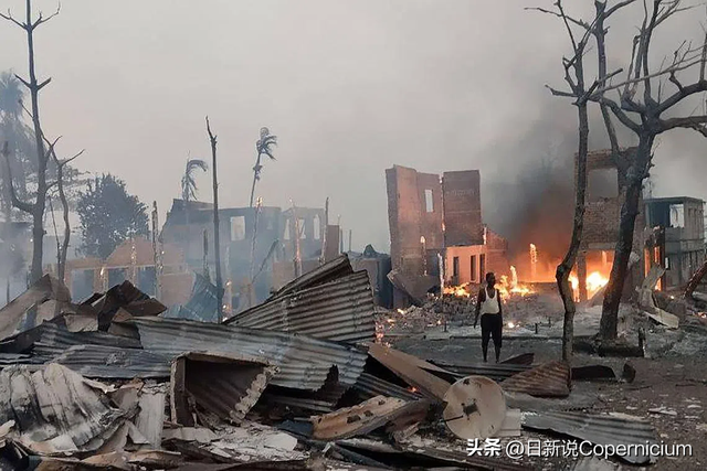 缅甸军方空袭市场!49死58伤,救援人员:近年最严重空袭之一